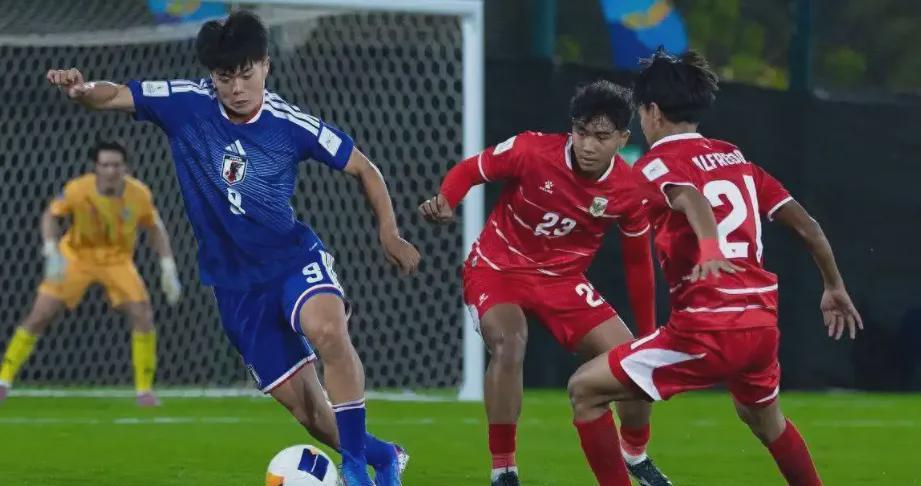 感谢日本队!一场3-1助攻U17国足闯进8强,印尼队2连败垫底出局